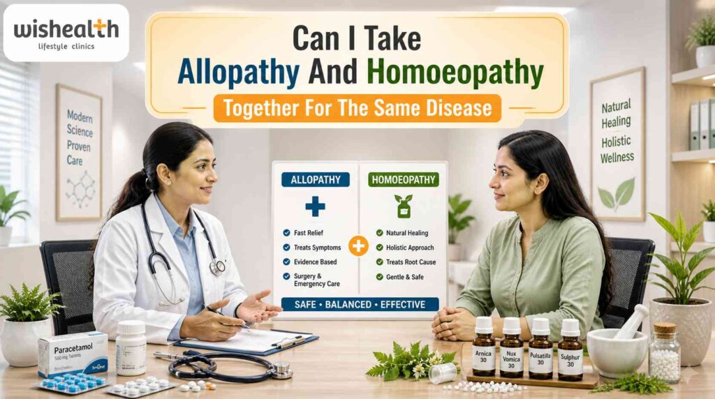 Can I Take Allopathy and Homoeopathy Together for the Same Disease